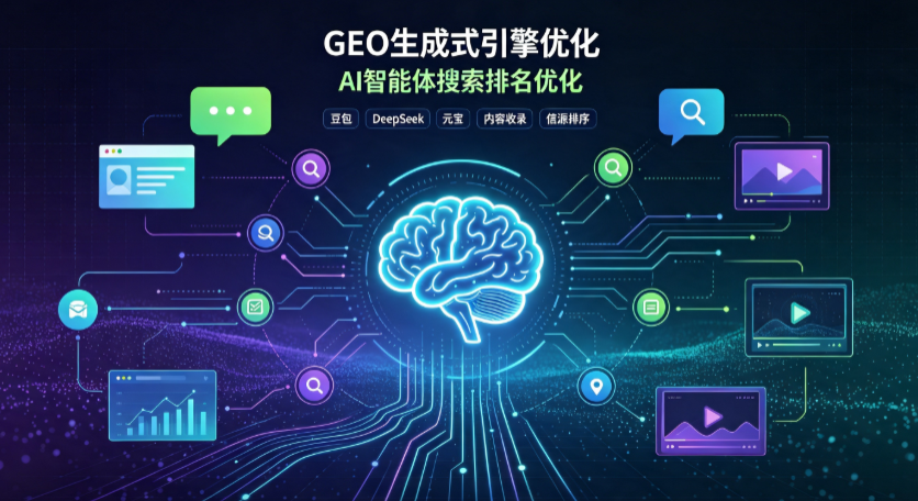武功县GEO 浪潮来袭：生成式引擎优化崛起，创作者争抢豆包、DeepSeek、元宝智能体流量入口